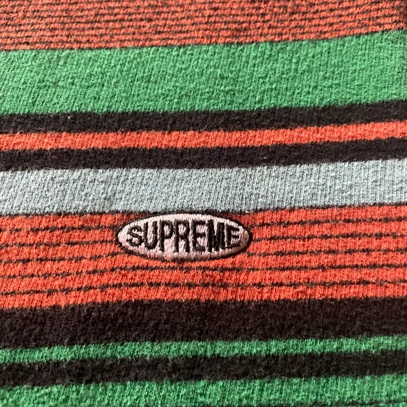 Supreme Multi Stripe SS Top - Picture 3 of 4